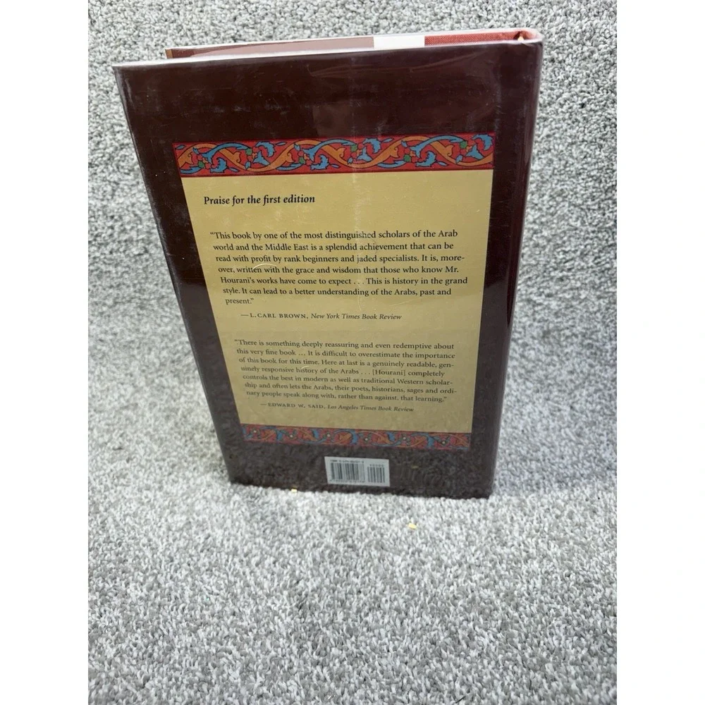 A History Of The Arab Peoples Hourani 2002 Hardcover Belknap Harvard Middle East